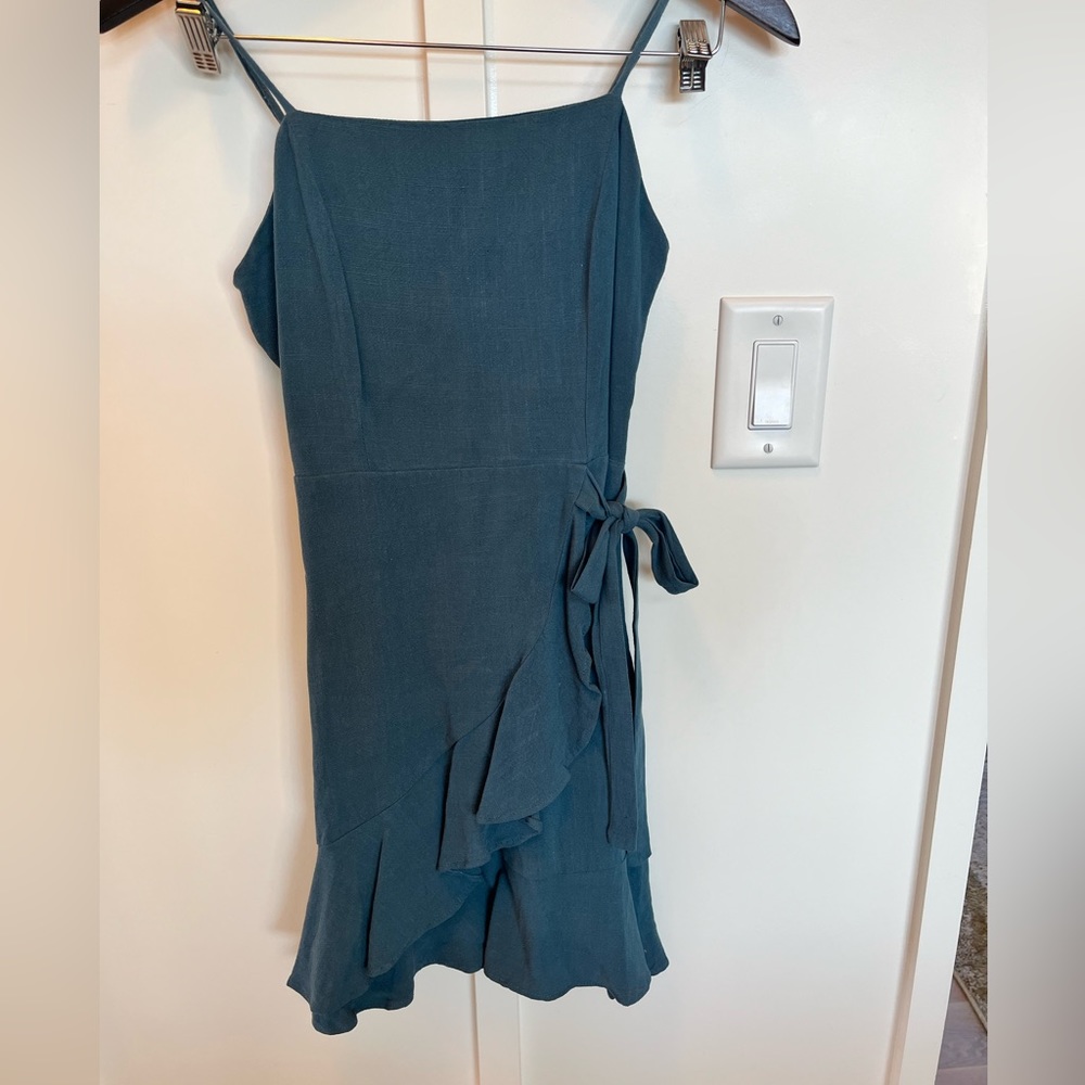 Altar’s State XS dress sundress teal